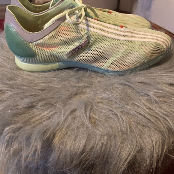 Adidas by Stella McCartney mint green w/orange - Picture 2 of 8